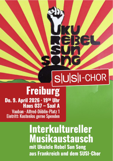 Uku Rebel Sun Song zu Gast beim SUSI-Chor