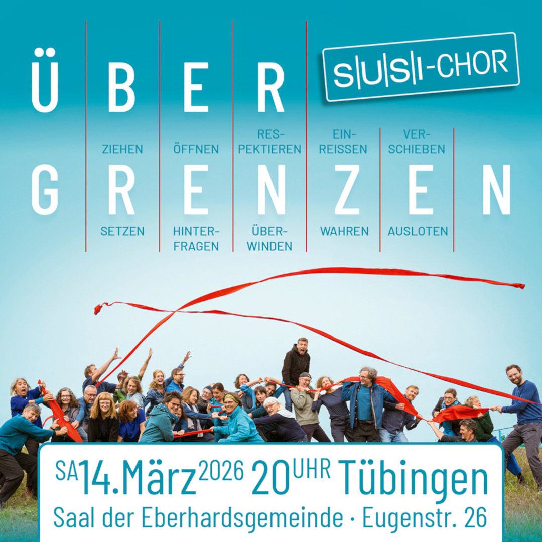 Plakat Konzert Tübingen 2026